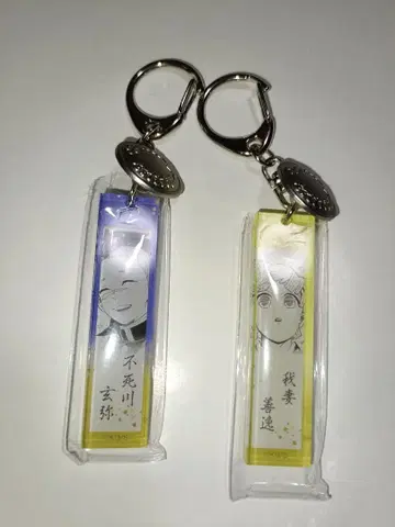 귀멸의 칼날 부대복 버튼 포함 아크릴 참 시나즈가와 겐야 아가츠마 젠이츠