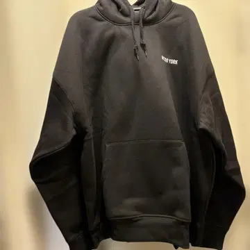 ZOO YORK 블랙 후드티 5L