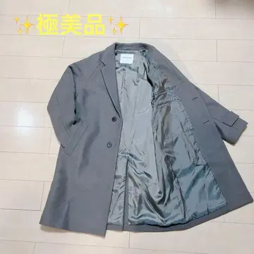 그린 라벨 릴랙싱 멜톤 체스터 코트 캐시미어 혼방