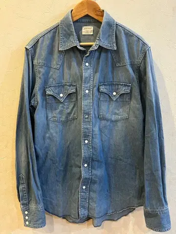 로트 와일러 웨스턴 데님 셔츠 M