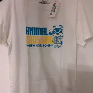 [ 새상품 미사용 ] 동물의 숲 너굴T셔츠M사이즈