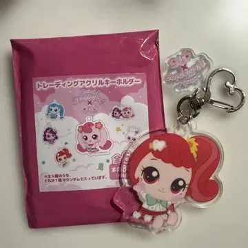 캐치! 티니핑 x 시나코 트레이딩 아크릴 키링 유리(네네)핑