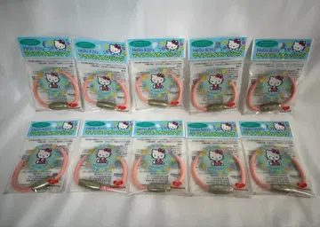 레트로 산리오 헬로키티 키티 음이온 반지 10개