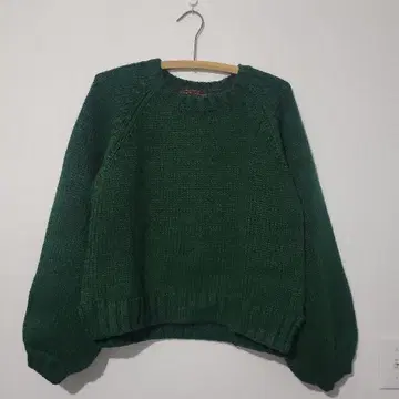 LA MARINE FRANCAISE 그린 니트 스웨터