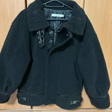 MOUSSY 보아 자켓 블랙 S