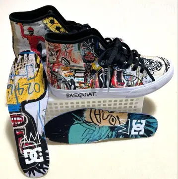 DC SHOES 바스키아 콜라보 하이컷 스니커즈 새상품급
