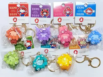 만박 산리오 x 미야쿠미야쿠 입체 마스코트 최애 컬러 전 7종 컴플리트