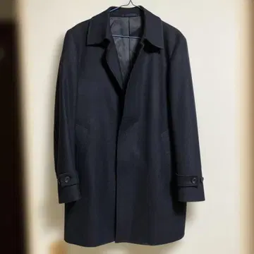 Ambrosiano 네이비 울 피코트