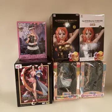 원피스 히로인 피규어 6세트