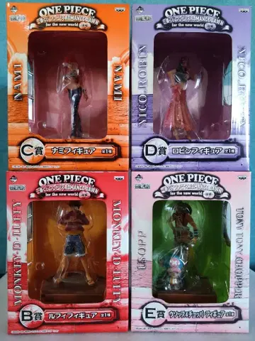 [ 미개봉 ] 원피스 피규어 세트 B상 C상 D상 E상