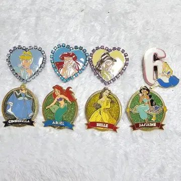 Disney 프린세스 핀 배지 묶음 판매