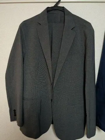 GU 그레이 비즈니스 자켓 셋업 상하의 세트