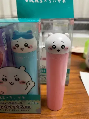 VICKS x 치이카와 (먼작귀) 수량 한정 포켓빅스 콜라보 케이스만