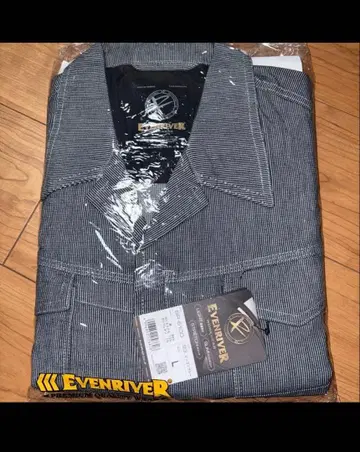 EVENRIVER SR-6100 히코리 블루 작업옷 M-4L