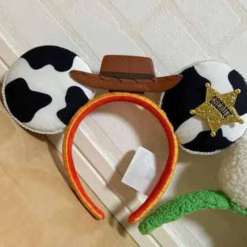 우디 카우보이 모자 머리띠