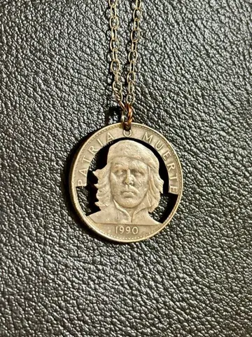 정품 게바라 코인 (1990년) 체 게바라 펜던트 탑