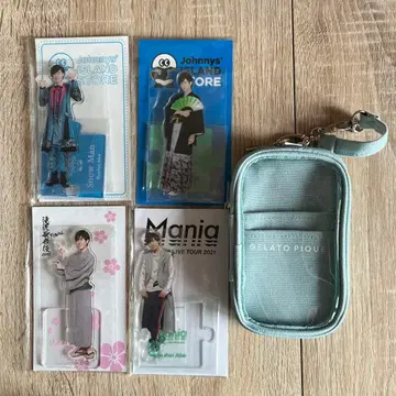 Snow Man 아베 료헤이 아크릴 스탠드 4점 케이스 포함