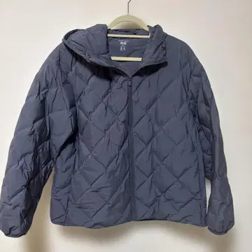 [ UNIQLO ] PUFFTECH 다운 자켓 XXL 다크 그레이