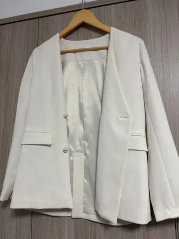 자켓 화이트 야마다야 vin