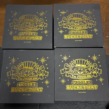 저글러 버킷햇 박스 4개 세트
