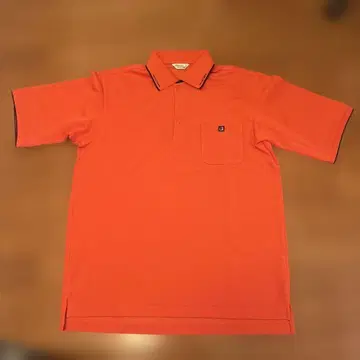 MASTERS 오렌지 피케 셔츠