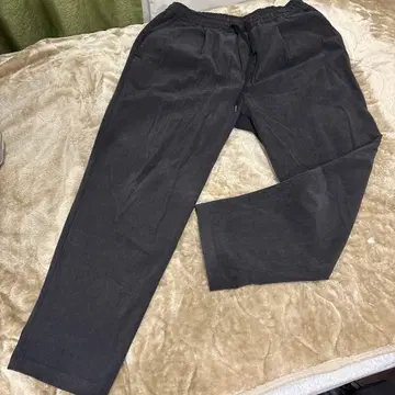 코듀로이 와이드 팬츠 다크 그레이