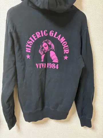 HYSTERIC GLAMOUR 후드티 블랙 1984