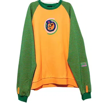 99%IS FINE! APPLE SPIRAL RAGLAN SLEEVE