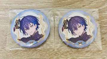 니지산지 코야나기 로우 산리오 콜라보 캔뱃지 쿠로미 등신