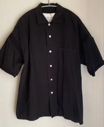 UNITED ARROWS & SONS 반팔 셔츠 블랙