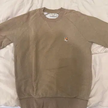 메종 키츠네 맨투맨 폭스 로고