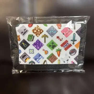 마인크래프트 3단 폴더형 지갑