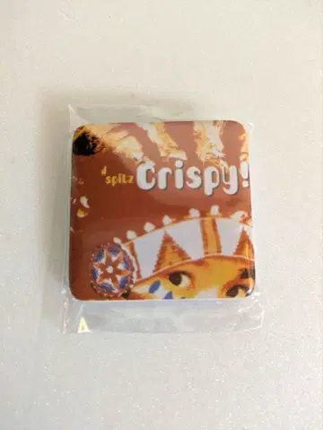 미개봉 새상품 스피츠 Crispy 크리스피 가챠 캔뱃지