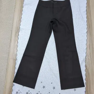 브라운 플레어 팬츠 슬랙스