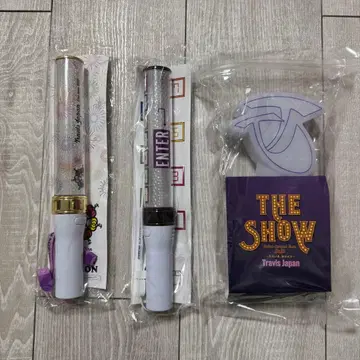 트래비스 재팬 응원봉 3개 세트