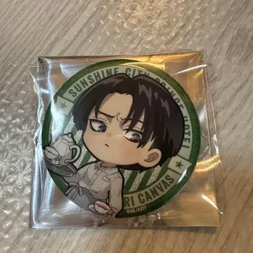 진격의 거인 프린스 호텔 캔뱃지 리바이