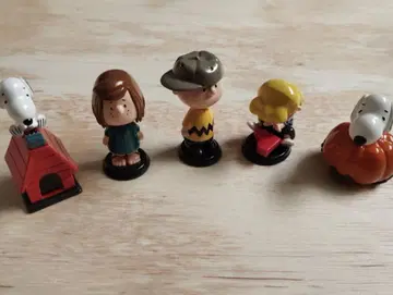 스누피 버블 헤드 인형 5종 컴프