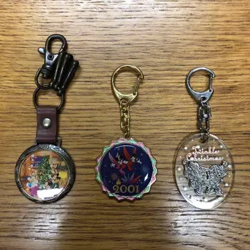 키링 도쿄 디즈니랜드 (크리스마스 판타지 등) [3개 세트]