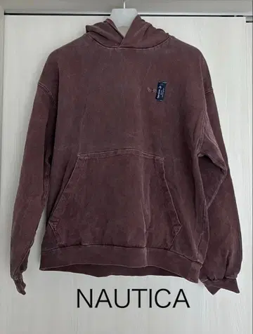 [노티카] 와인 레드/Pigment Dyed 후디