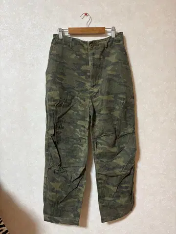 FREAK'S STORE 카모 무늬 카고 팬츠