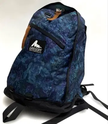GREGORY 그레고리 구 로고 블루 태피스트리 백팩 백팩