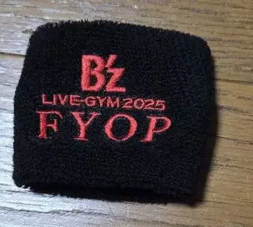 1B'z LIVE-GYM 2025 FYOP 가챠 스트밴딩 블랙