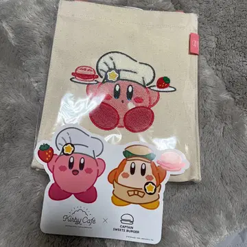 스트로베리 버거 스퀘어 토트백