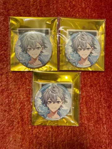 [ 히로군 3개 ] 컬러풀 피치 히라카타 파크 캔뱃지 카라피치 여름방학