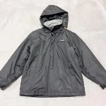 [ 고품질 ] 던롭 후드 부착 블랙 자켓 M 사이즈