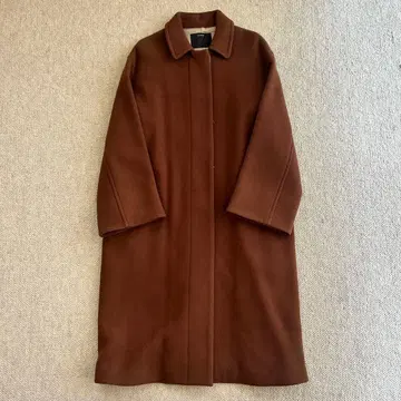 플로렌트 FLORENT 울 롱 코트 브라운