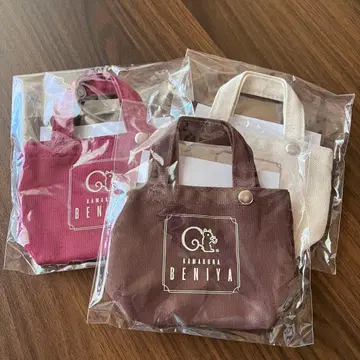 카마쿠라 베니야 쿠루밋코 미니 토트백 3개