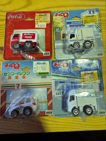 s1590 초로Q 편의점 미니카 4대 세트