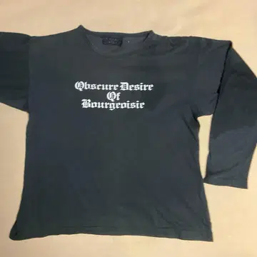 Obscure Desire Of Bourgeoisie 티셔츠 블랙