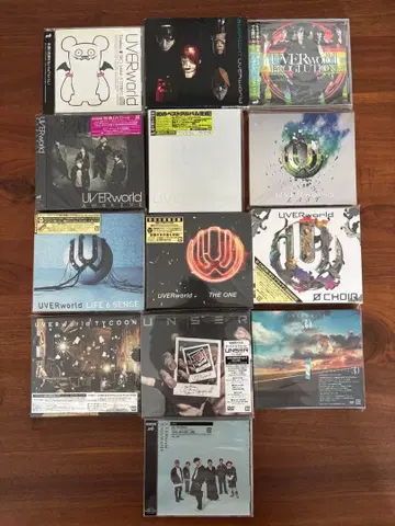 [ 낱개 판매 가능 ] UVERworld 앨범 CD